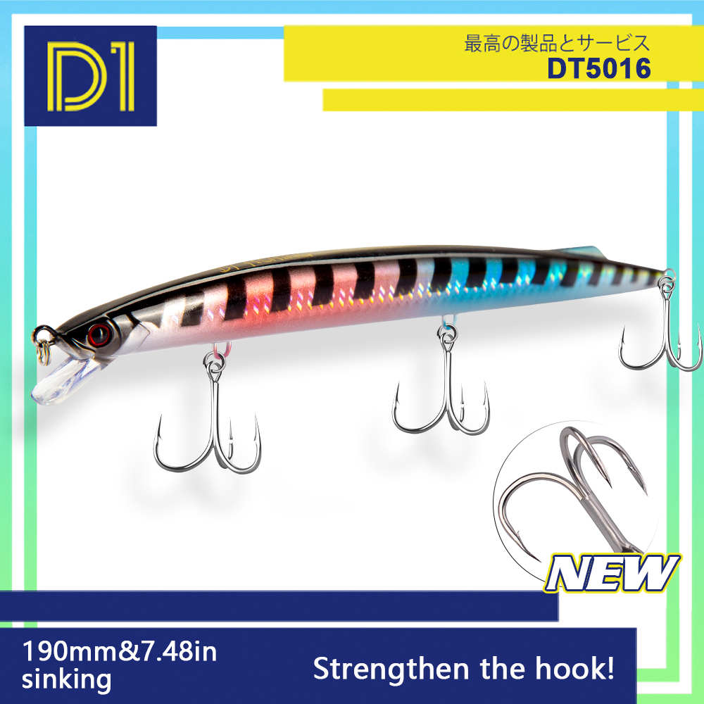 D1 Sea Fishing Minnow Lure 190 - Fishing Lure Buzzbait review and price