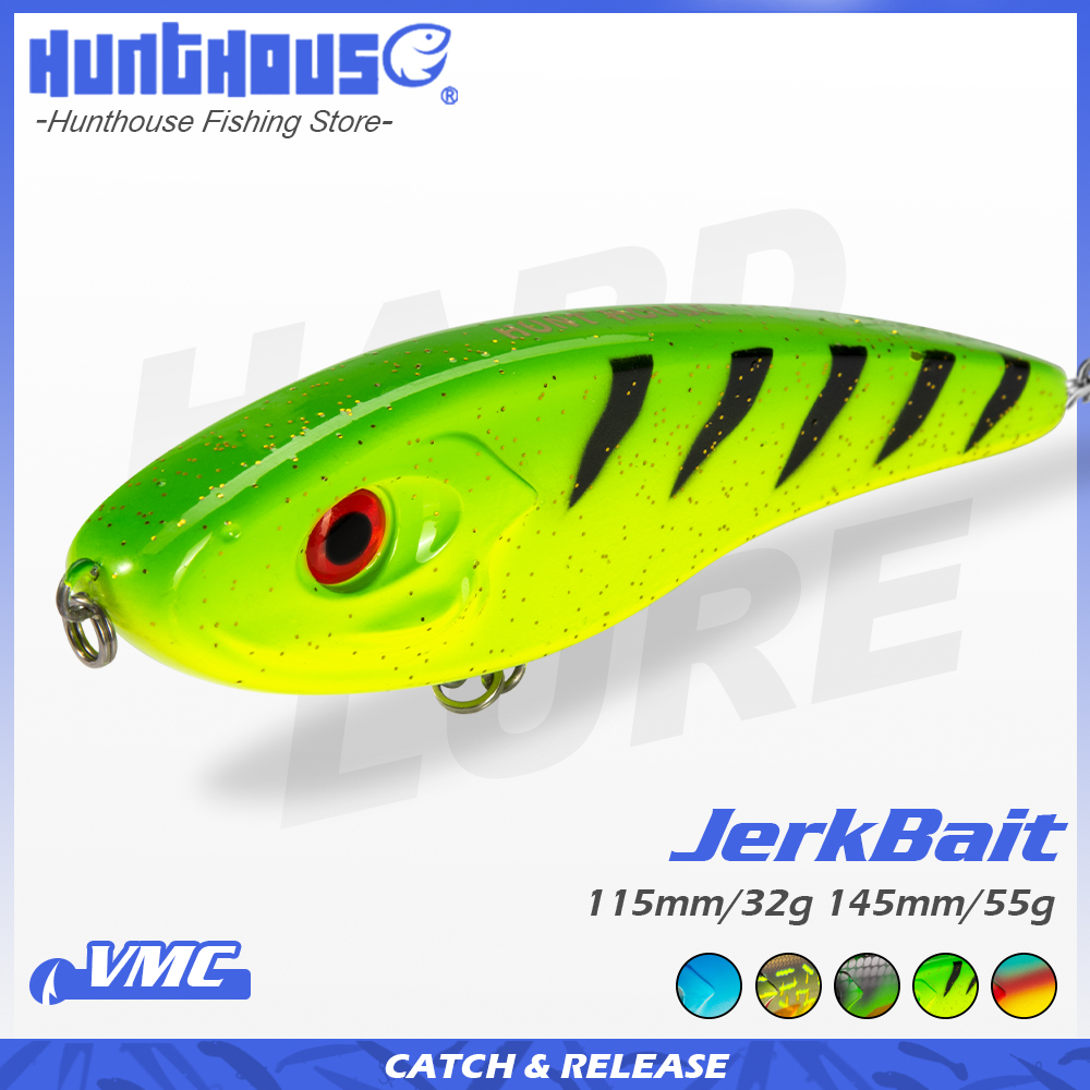 Hunthouse Jerkbait Musky Buste - Fishing Lure Jerkbait review and price
