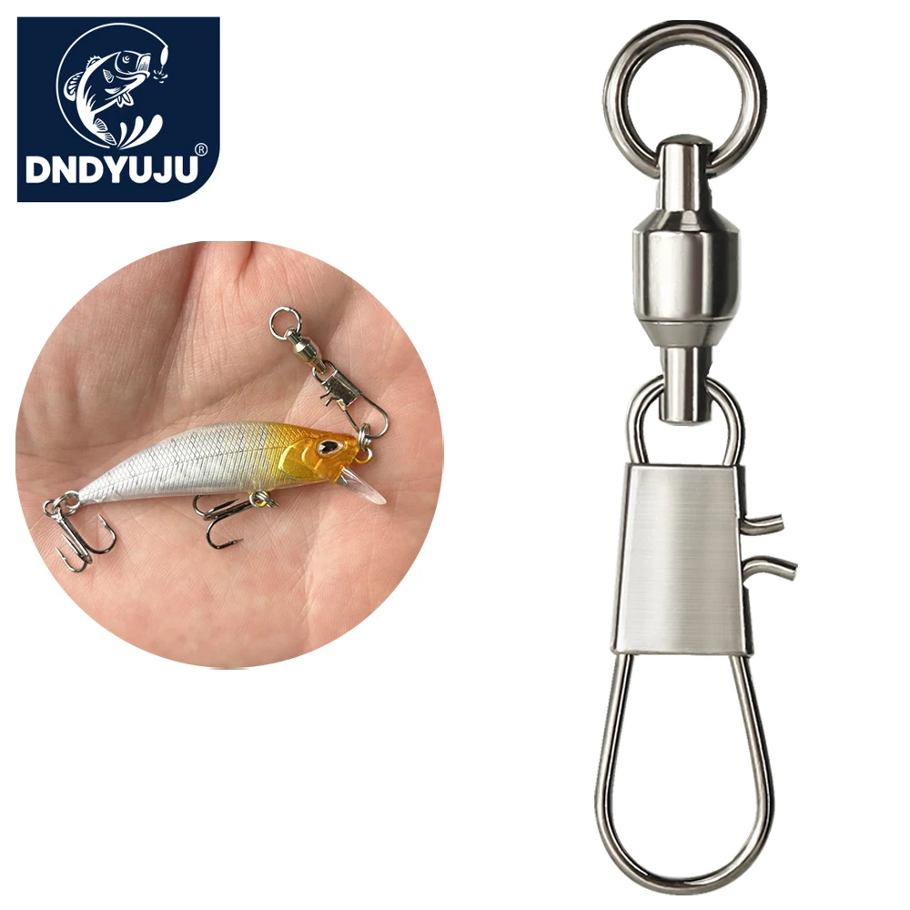 DNDYUJU 50pcs Fishing Swivels  - Fishing Lure Accessories review and price
