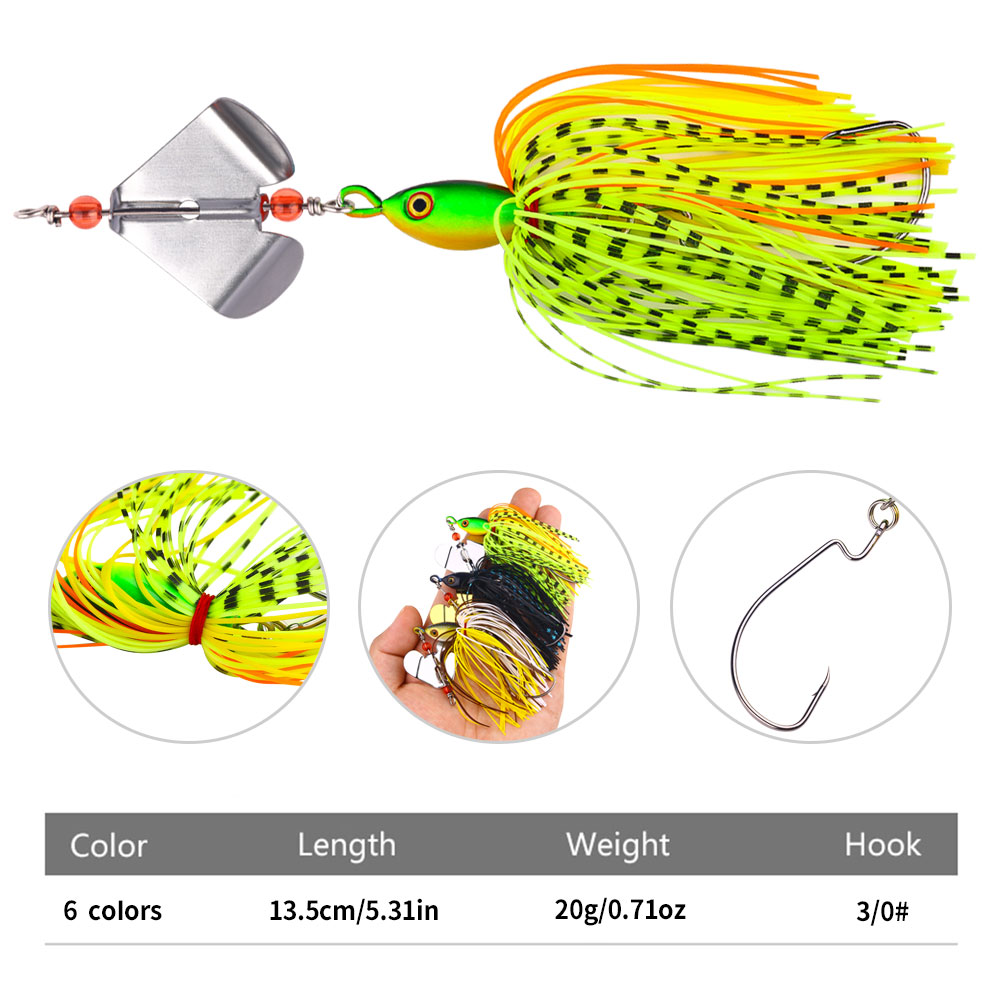 1PC 13.5cm 20g  Fishing Lures  - Fishing Lure Blade Bait review and price