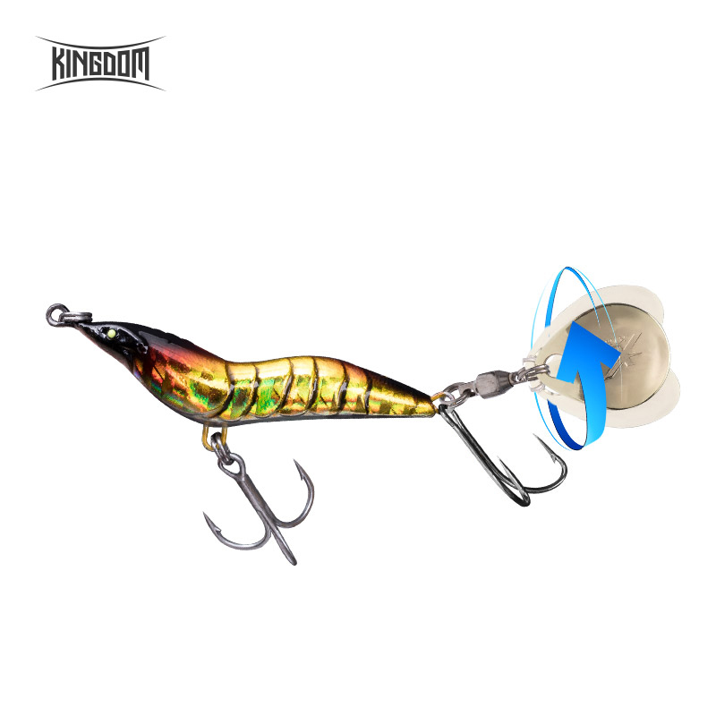 KINGDOM Shrimp Fishing Lure Me - Fishing Lure Blade Bait review and price