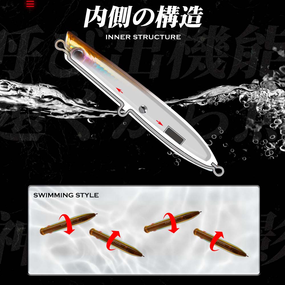 130mm 30g Topwater Popper Penc - Fishing Lure Popper review and price