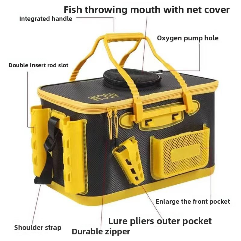 Thickened EVA Fishing Bucket M - Fishing Lure Box review and price